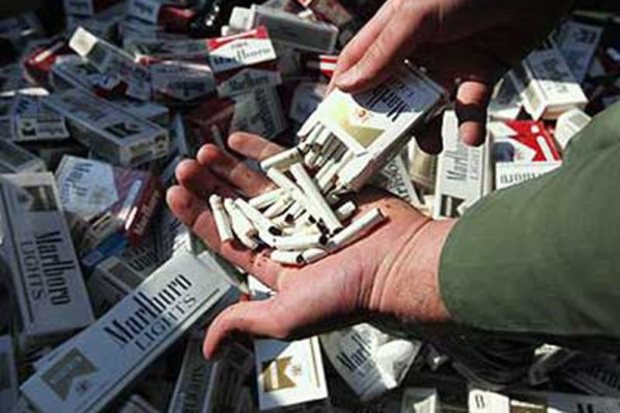 بیش از 38 هزارنخ سیگار قاچاق در ریگان کشف شد