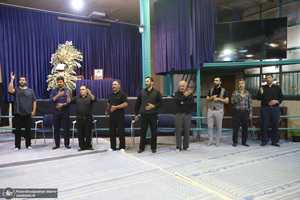مراسم عزاداری کارکنان موسسه تنظیم ونشر آثار امام خمینی (س) به مناسبت دهه اول محرم
