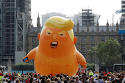 تظاهرات بزرگ انگلیسی ها علیه ترامپ