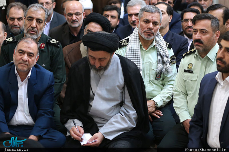 دیدار مسئولان و دست‌اندرکاران حج با رهبر معظم انقلاب