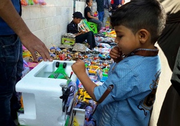 بازار سنتی عیدیا به مناسبت نوروز در بهبهان برپا شد