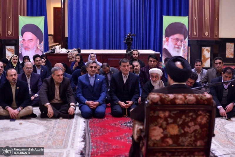 تجدید میثاق مدیران و کارکنان سازمان نظام پرستاری کشور با آرمان های حضرت امام(س)