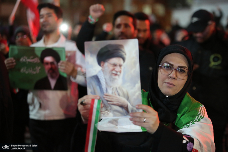 اجتماع حمایت از رزمندگان در مقابله با دشمن آمریکایی - صهیونی در پرند -2