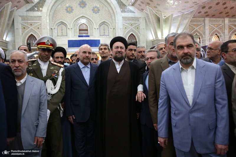 تجدید میثاق رئیس و نمایندگان مجلس با آرمان های حضرت امام خمینی (س)