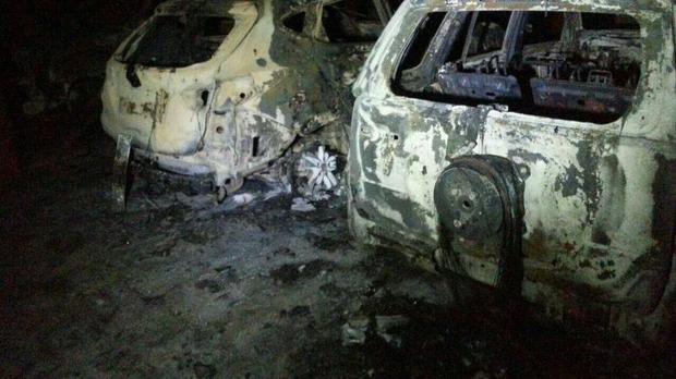 3 خودرو در تهران طعمه حریق شد