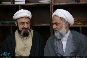 مراسم هفتمین روز درگذشت آیت الله ابن الرضا(ره) در مسجد اعظم قم