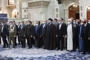 تجدید میثاق رئیس و نمایندگان مجلس شورای اسلامی با آرمان‌های امام خمینی(س)