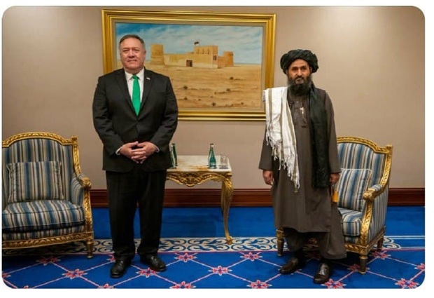 ترامپ و پامپئو مقصر اشغال افغانستان توسط طالبان هستند/ آنها با تروریست ها توافق کردند + فیلم و عکس