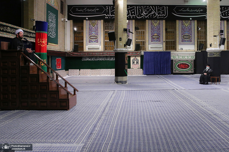 دومین شب مراسم عزاداری حضرت اباعبدالله الحسین (ع) در حسینیه امام خمینی