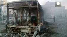 ارتش اوکراین مرکز دونتسک را گلوله باران کرد