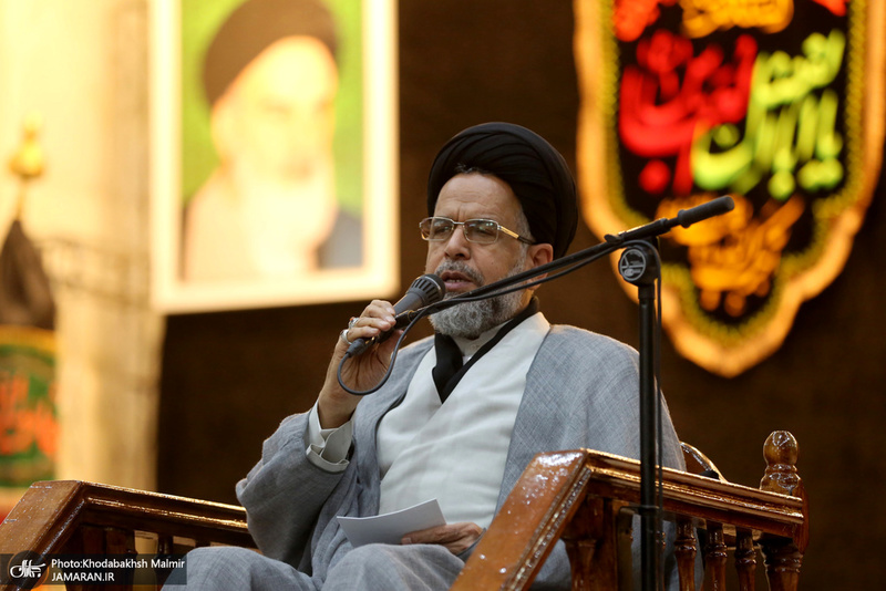 مراسم شب عاشورا در حرم مطهر امام خمینی (س)