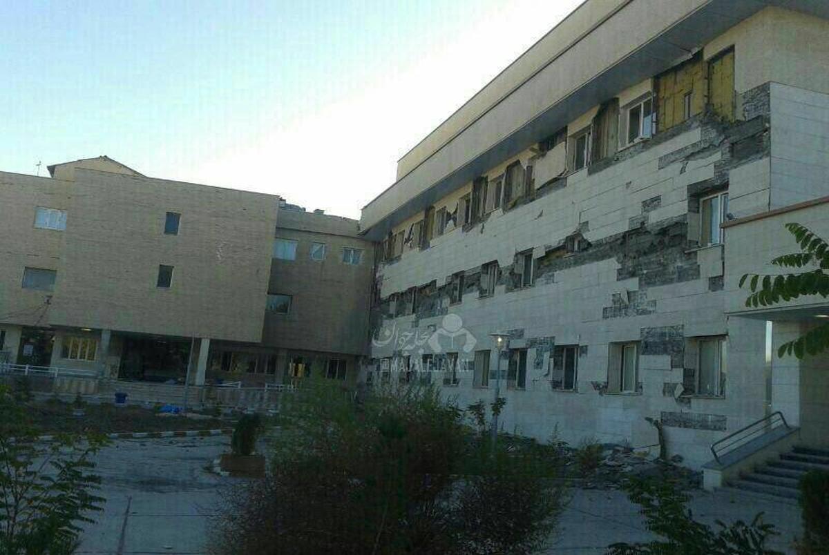 بیمارستان هایی که در زمان زلزله فرو ریختند!
