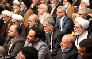 دیدار مسئولان نظام و سفرای کشورهای اسلامی با رهبر معظم انقلاب