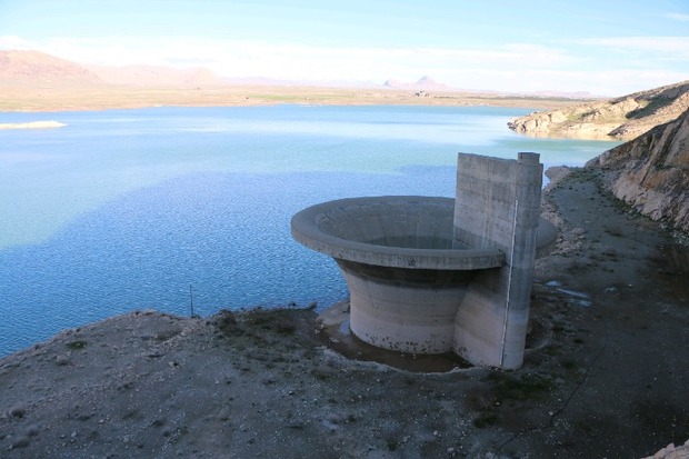 حجم آب سد 15 خرداد به حدود 70 میلیون متر مکعب رسید
