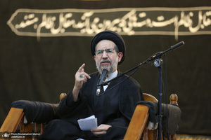 مراسم عزاداری حضرت اباعبدالله الحسین (ع) درحرم مطهر امام خمینی (س)