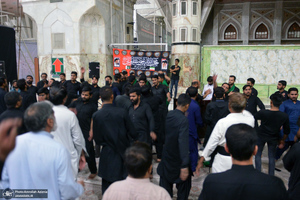 مراسم عزاداری پاکستانی ها در حرم مطهر امام خمینی (س)