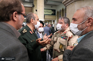 دیدار دست‌اندرکاران کنگره شهدای استان قم با رهبر معظم انقلاب
