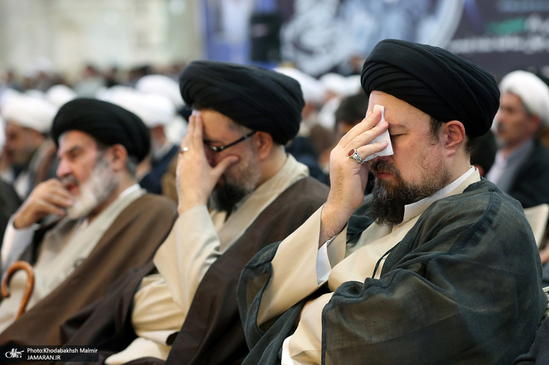 مراسم بزرگداشت چهاردهمین سالگرد رحلت همسر گرامی امام و بیست و هشتمین سالگرد ارتحال حاج سید احمد خمینی -1