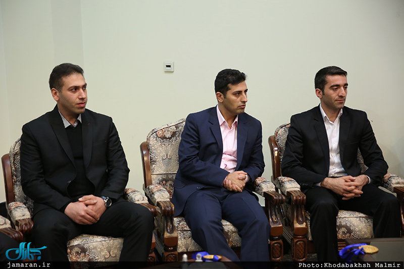 دیدارجمعی از اعضای کمیته مستقل پرثوا و پیشکسوتان با سید حسن خمینی