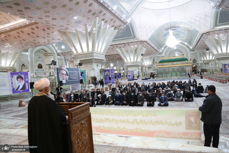 تجدید میثاق دبیرکل و کارکنان مجمع جهانی اهل بیت (ع) با آرمان های امام خمینی (س)‎‎