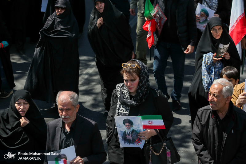 مراسم چهلمین روز شهادت رهبر شهید انقلاب -4