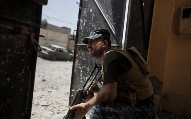 عکس/ نبرد کوچه به کوچه با داعش در آخرین محله ها
