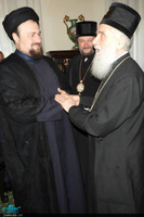 دیدار سید حسن خمینی با رهبران مذهبی صربستان 