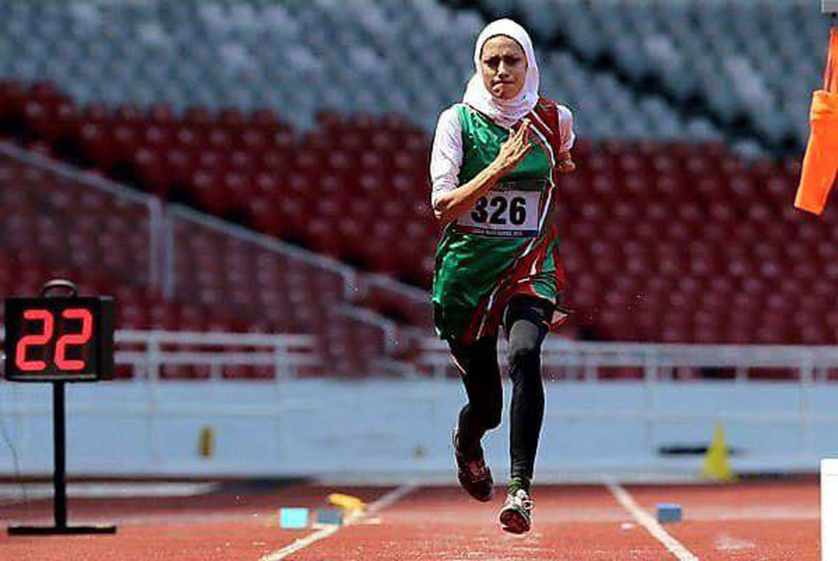 مرگ دونده زن ایران براثر سقوط از ارتفاع