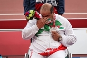 لحظه اهدای مدال نقره علیرضا مختاری در پارالمپیک 2020 + عکس