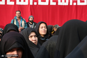 مراسم تشييع شهيد درياسالار علی شمخانی در امام زاده صالح (ع)