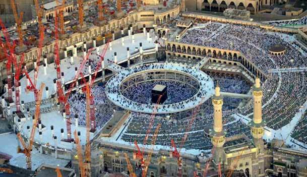 پاسخ ده مرجع تقلید درخصوص طواف در سازه  جدید مسجدالحرام
