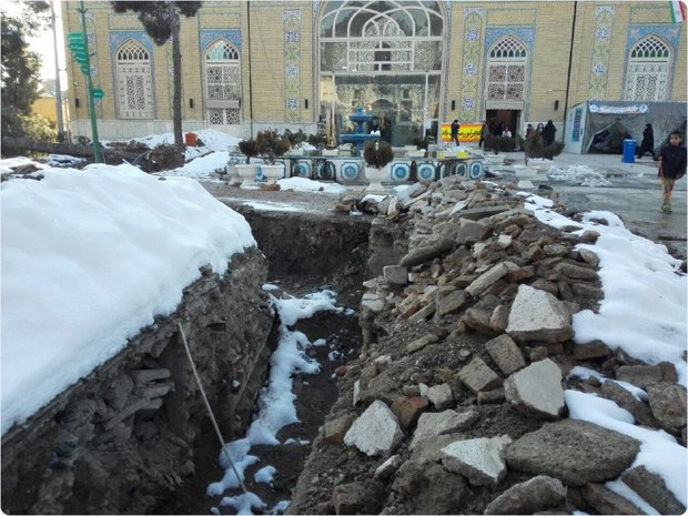 عملیات عمرانی در آرامستان تاریخی امامزاده عبدالله شهر ری غیر قانونی است