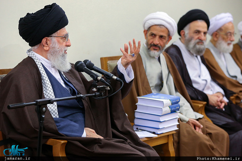 دیدار دست‌اندرکاران همایش نکوداشت حکیم آقاعلی مدرس زنوزی با رهبر معظم انقلاب