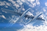 خروج غول‌پیکرترین هواپیمای دنیا از آشیانه + تصاویر