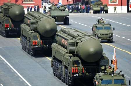 رژه نظامی روسیه با پیشرفته ترین موشک های قاره پیما و پدافند موشکی برگزار شد