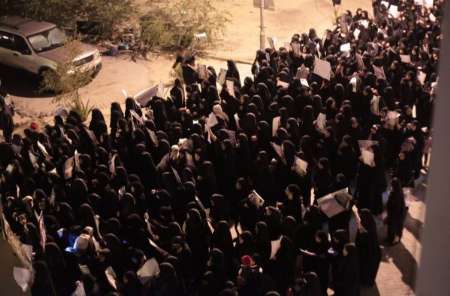 برپایی تظاهرات گسترده مردم بحرین در حمایت از شیخ عیسی قاسم 