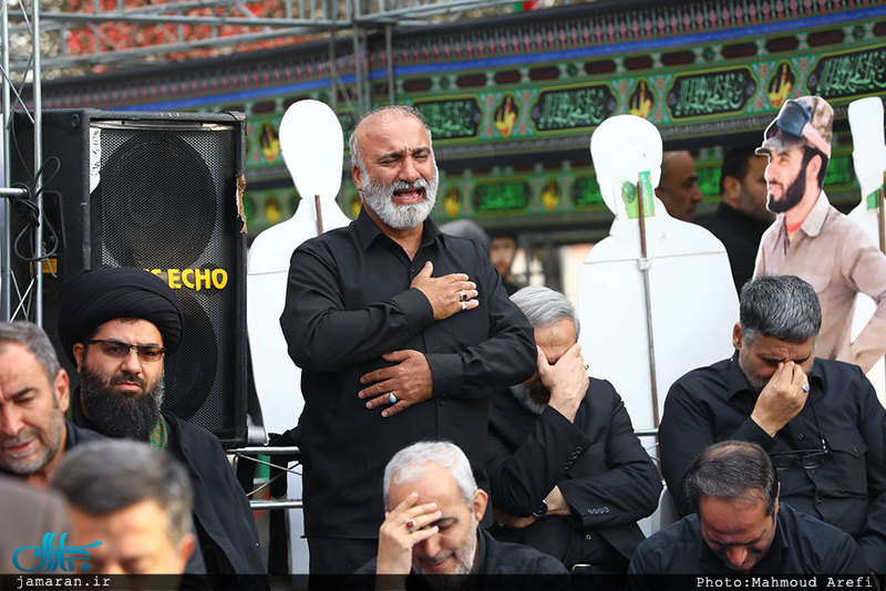 عزاداری تاسوعا حسینی هیات گردان تخریب و گردانهای لشکر 27 محمد رسول الله(ص)