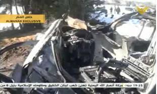 محل شهادت «جهاد مغنیه» + تصاویر