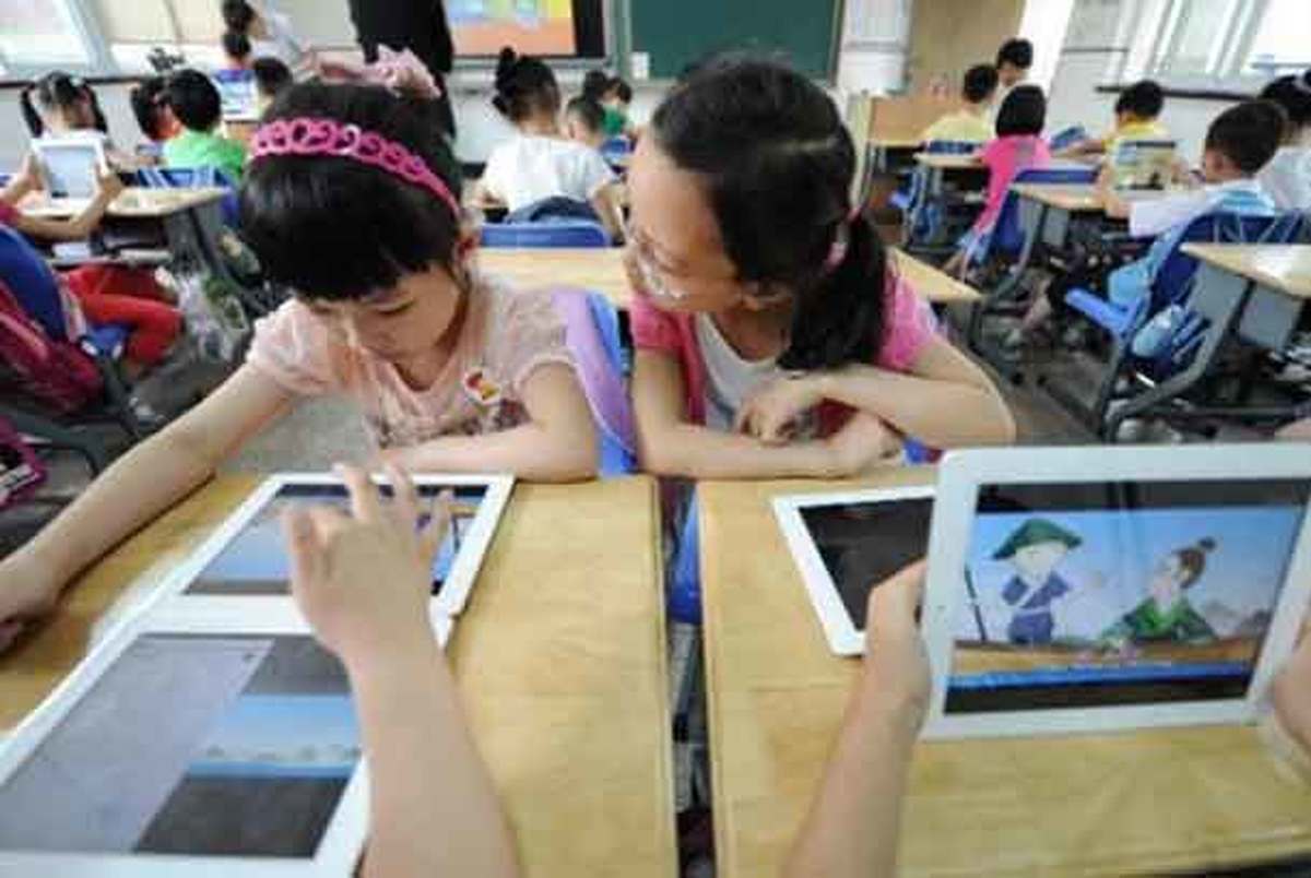 راه اندازی کلاس های هوشمند در چین