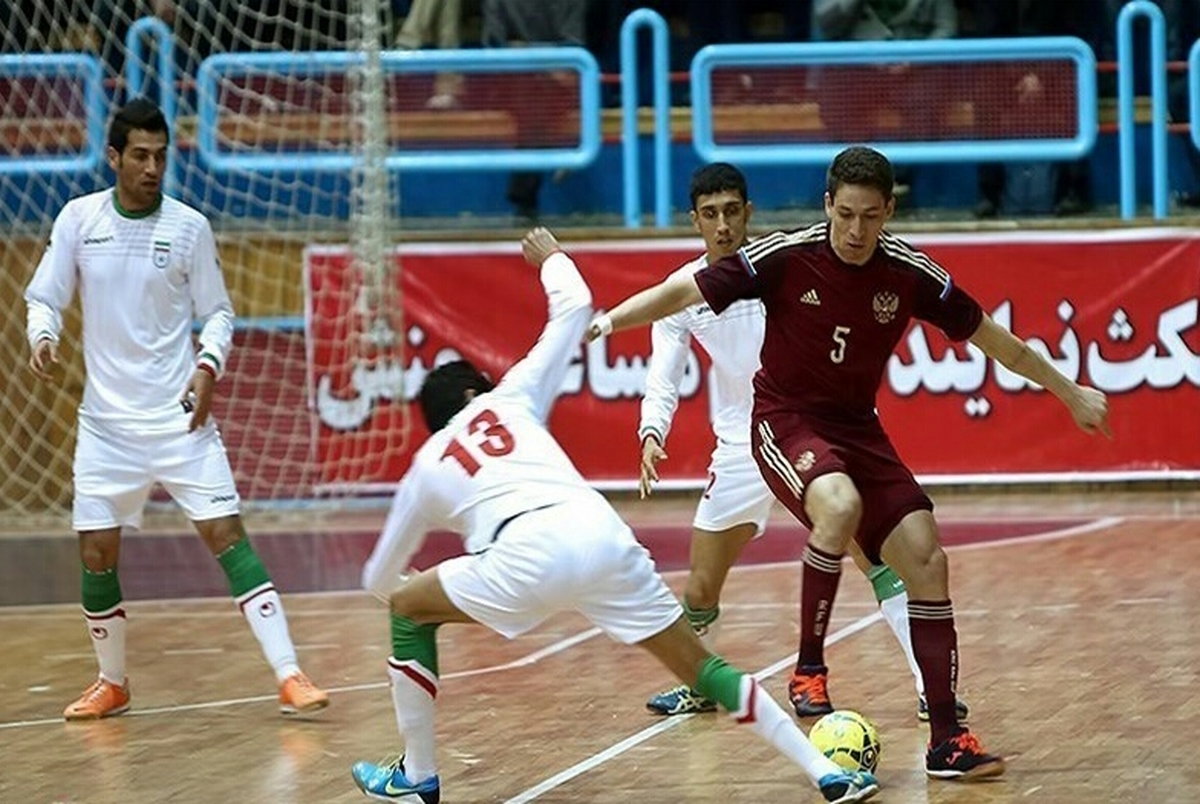 شکست سنگین تیم ملی فوتسال ایران مقابل روسیه