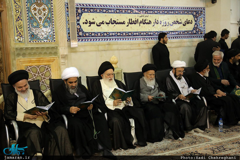 مراسم بزرگداشت حجت‌الاسلام و المسلمین سید مهدی طباطبایی(ره) در حرم مطهر حضرت معصومه(س)