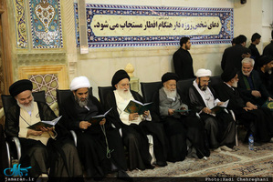 مراسم بزرگداشت حجت‌الاسلام و المسلمین سید مهدی طباطبایی(ره) در حرم مطهر حضرت معصومه(س)