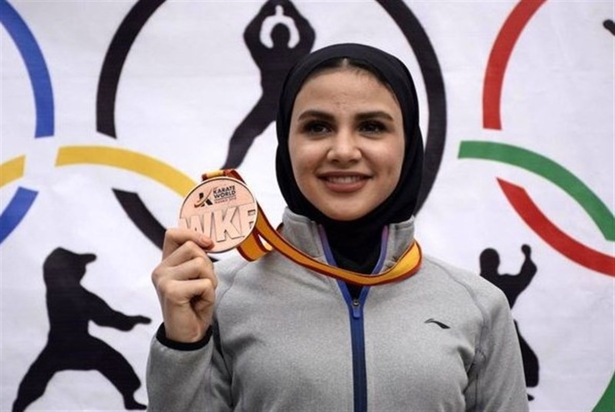 سارا بهمنیار سومین المپیکی کاراته ایران شد