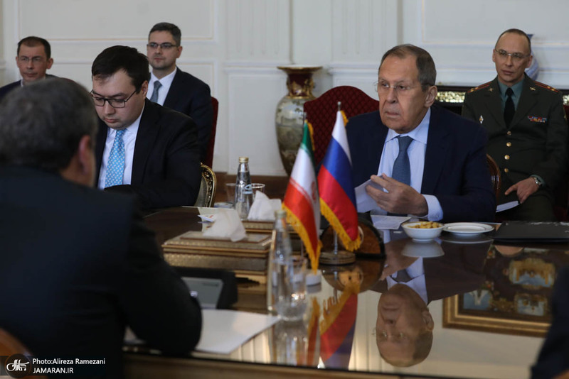 نشست خبری مشترک وزرای خارجه ایران و روسیه