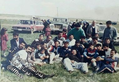 عکسی قدیمی از پروین و قلعه‌نویی در سیزده به در
