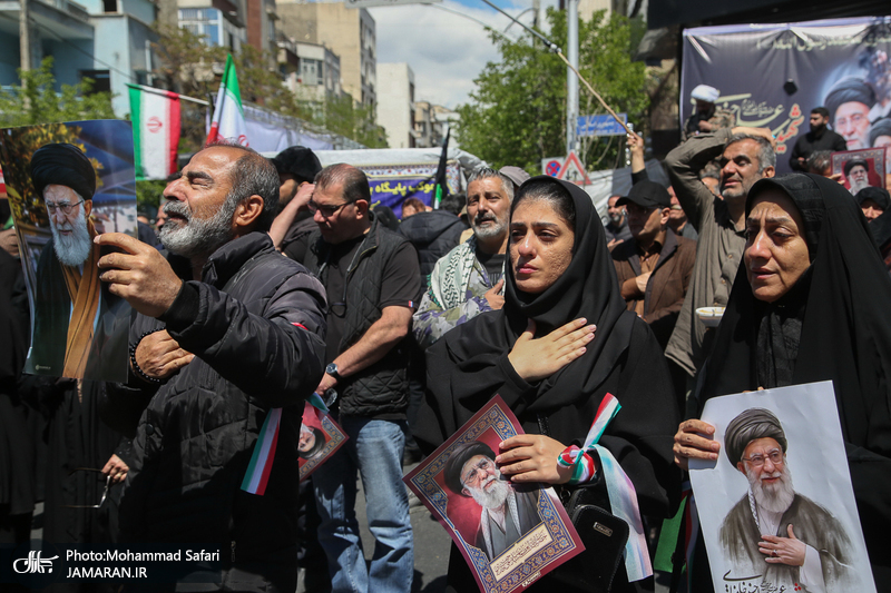 مراسم چهلمین روز شهادت رهبر شهید انقلاب -3