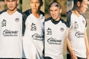 مدل موهای عجیب بازیکنان در یک تیم مکزیکی+ عکس