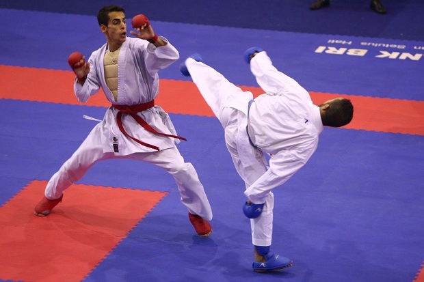 مسابقات کاراته قهرمانی آذربایجان غربی در ارومیه برگزار شد