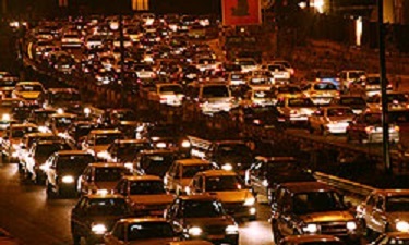 ترافیک سنگین درجاده کرج -چالوس و آزادراه تهران -کرج -قزوین