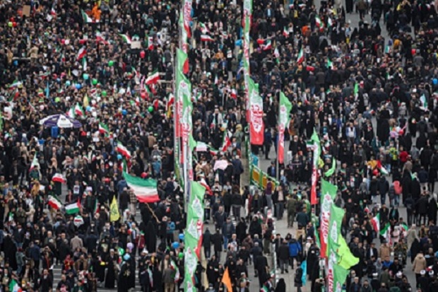 Millions in streets across Iran for Islamic Revolution anniversary marches